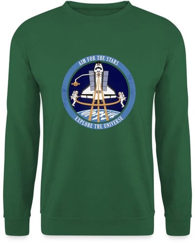 NASA Aim For The Stars Sweater Heren