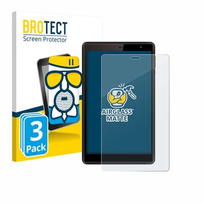 BROTECT - Screenprotector voor Logicom Tab 80 8" - Folie Beschermfolie Beschermglas matte 3 Stuks