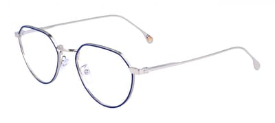 Paul Smith PSOP08751 FISHER Shiny silver/blue 51/19/145 MAN Brilmonturen