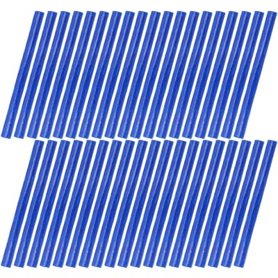36PCS Réflecteurs de Rayons de Vélo 3 Pouces Visibilité à 360 degrés Imperméables Clips Réflecteurs d'Avertissement pour Vélo pour Montagne et bleu