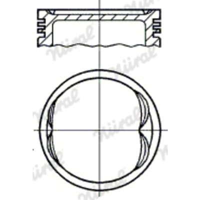 Zuiger NÜRAL 87-306800-10