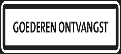 Pas Op! Elektrische Spanning Sticker – 20 x 20 cm
