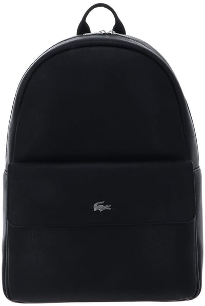 LACOSTE vrije tijd rugzak rugzak met laptopvak Backpack Noir zwart