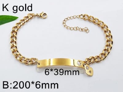 Armband Goldplated Dames met Naam Gravure – Gouden Cuban Schakel Verstelbaar – Persoonlijk Cadeau (lees omschrijving!)