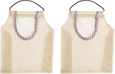 Multifunctionele Hangende Mesh Opbergzakken voor Woonkamer, Keuken en Badkamer - Ruimtebesparend en Praktisch