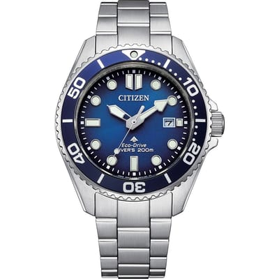 Citizen Promaster Dive BN0260-54L Horloge - Staal - Zilverkleurig - Ø 41 mm