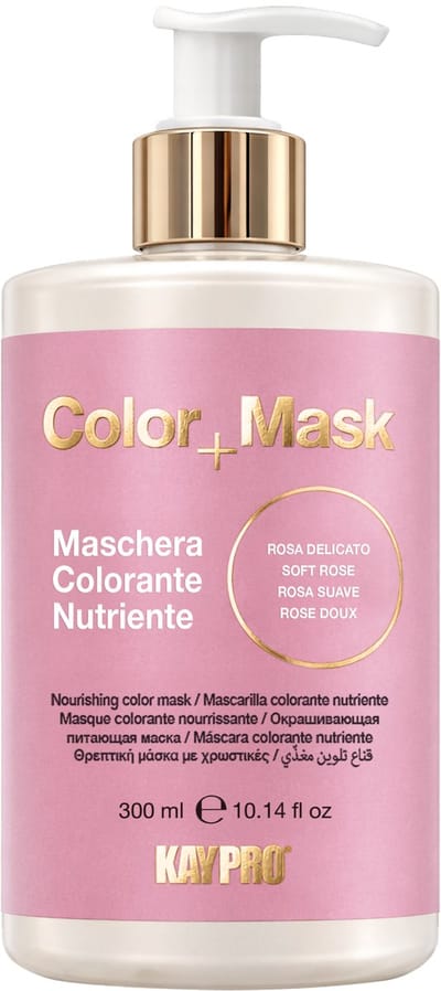 KayPro - Color Mask Soft Rose - Kleurverfrissing en verzorging - Geschikt voor alle haartypen