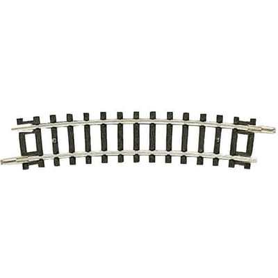 N Fleischmann rails (zonder ballastbed) 22235 Gebogen rails 15 ° 261.8 mm 12 stuk(s)