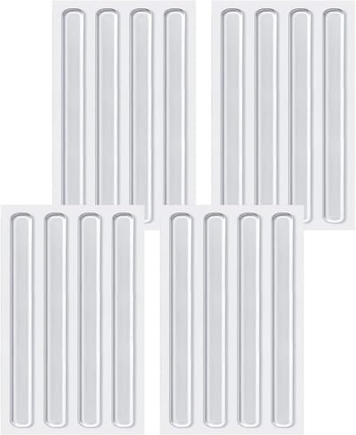 Meubelstootkussens - Zelfklevende dempers - Bescherming interieur - Zacht siliconen materiaal - 16 stuks - Transparant