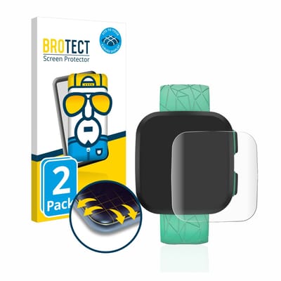 BROTECT - Screenprotector voor Garmin Bounce - Folie Beschermfolie transparant volledig dekking - 2 Stuks