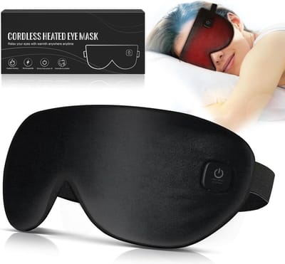 Verwarmd Oogmasker - Verwarmd Oogmasker voor Droge Ogen - Warmte Oogmasker - Oogmasker met Warmte Therapie