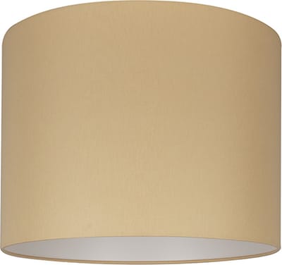 Uniqq Lampenkap stoffen grijs beige Ø 40 cm – 30 cm hoog