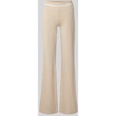 flared legging met elastische band model 'Jasmin'