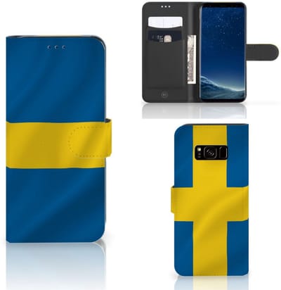 Samsung Galaxy S8 Bookstyle Case Zweden
