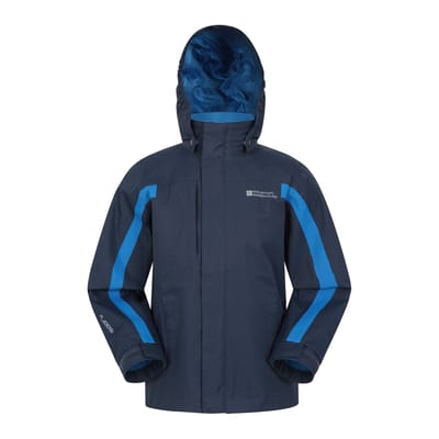 Mountain Warehouse Kinder/Kinder Samson II Waterdichte Jas (Marine)