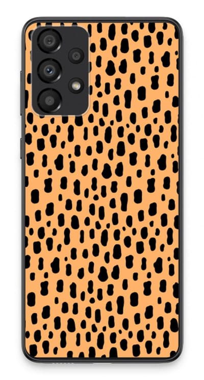 Case Company® - Hoesje geschikt voor Samsung Galaxy A33 5G hoesje - Panter - Soft Cover Telefoonhoesje - Bescherming aan alle Kanten en Schermrand