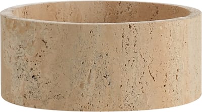 Fruitschaal Travertin Beige