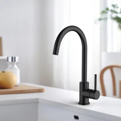 Aquavive Keukenmengkraan Irminio Zwart Mat