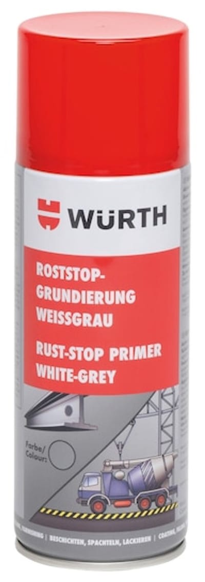 Wurth - Primer rust-stop spuitbus - roeststop primer inhoud