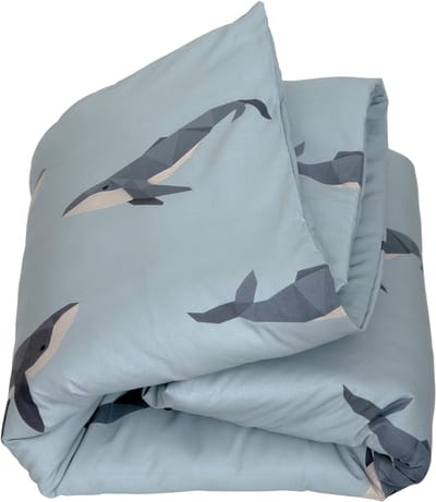 Studio Ditte Dekbedovertrek - Walvis - Junior 120 x 150 Cm