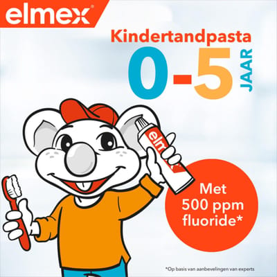 Elmex Gel-Tandpasta Peuter (0-5 Jaar) - 3 x 75 ml - Voordeelverpakking