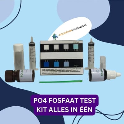 AquaCheck PO Fosfaat test - Meet accuraat het PO Fosfaat gehalte in aquarium - Snel resultaat