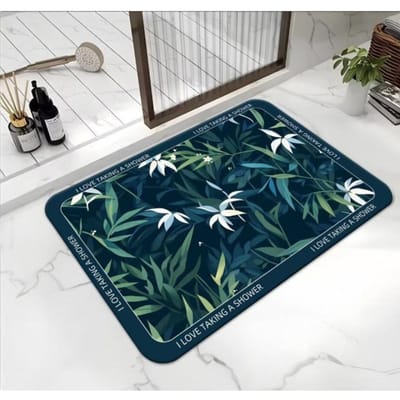 Badkamer Absorberende Voetmat Vuile Diatomeeënaarde Mat Antislip Absorberende Toiletdeurmat Tapijt Toiletdeur 40 * 60cm