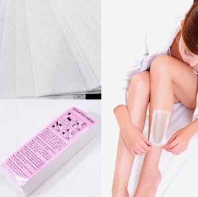 50pcs Wax strips l Ontharingsstrips papier