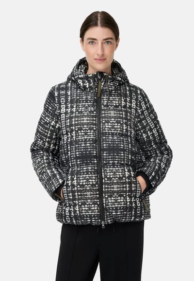 camel active Blouson met verstelbare capuchon - Maat womenswear-34 - Skyline