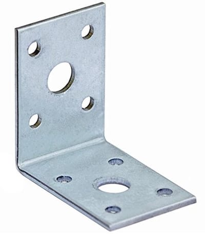 Hoekverbindingen Gatenplaathoek 50 x 50 x 35 mm - Set van 50