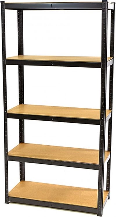 HBM 2 Delige Professionele Legbordstelling / Garagestelling 5 x 175 Kg