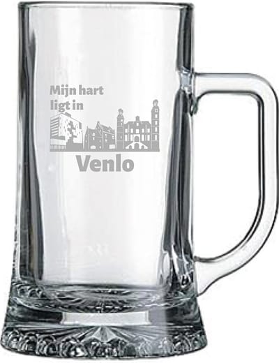 Gegraveerde bierpul 50cl Venlo
