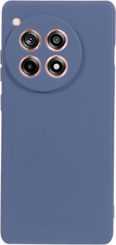 Coverup Hoesje - Geschikt voor OnePlus 12R Hoesje - Coverup Colour TPU Back Cover - Slate Grey