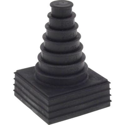Wiska CDGS 7-24 HB BK Dicht-inzetstuk Kunststof 10 stuk(s)