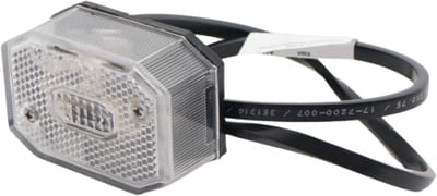 Aspock Flexipoint wit breedtelicht met 50cm kabel