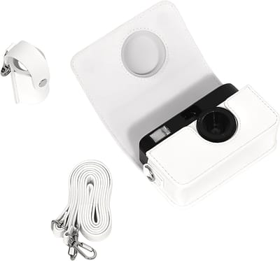 Camera Beschermhoes voor Kodak Ektar H35 H35N Ultra F9 Vibe 501F, Vintage PU Leren Tas met Verstelbare Schouderriem en Filmopslag, Ideaal voor Fotografie en Reizen