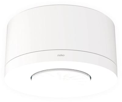 Niko Aanwezigheidsmelder P41MR, 230 V, secundair, 12-13 m, 360°, wit voor opbouw (353-602021)