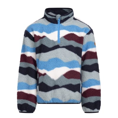 Trespass Kinder/Kinder Ovie Half Zip Fleece Top (Kobalt)