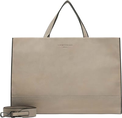 LIEBESKIND BERLIN Handtas Schoudertas LOU 2 3D Leather Satchel Stone Taupe