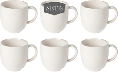 Costa Nova Vermont Beker 33 cl Wit 6 stuks