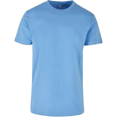 Build Your Brand - Rond Hals T-Shirt - Horizon Blue maat XS