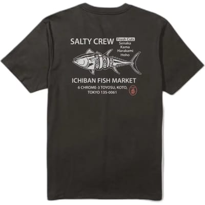 Salty Crew Ichiban T-Shirt zwart
