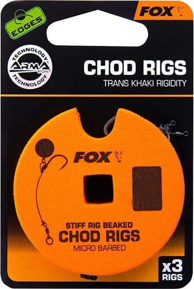 Stiff Chod Rigs Edges Fox Karper Onderlijn - Chod Rig - Chodrig - Onderlijn Karper - Karper Onderlijn Compleet - Karper Rigs - Karper Rig - Karperonderlijn
