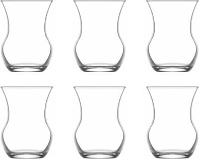 LAV – theeglazen set – AYDA AYD335E – 135 ml, 8,4 cm – transparant – 6-delig stapelbaar