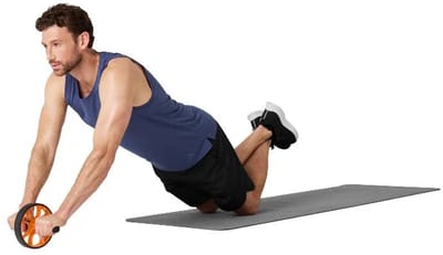 Crivit Buikspierwiel - ca. Ø 18 x B 24,7 cm - Buikspieren - Fitness