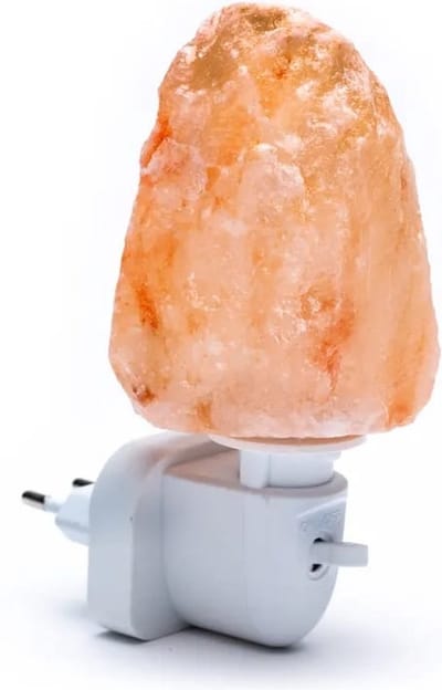 Yogi & Yogini - Zoutlamp - Nachtlampje met aan/uit schakelaar