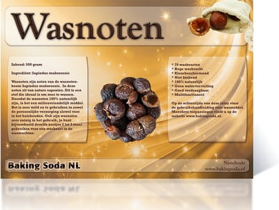 Wasnoten - 250 gram - Minerala - inclusief Waszakje - Zeepnoten - Natuurlijk Wassen
