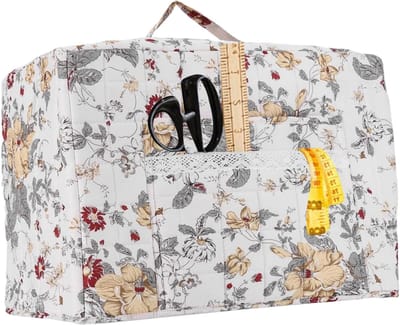 Naaimachine Beschermhoes - Overlock Tas - Veilige Opslag - Boho Stijl - 43x35x6 cm