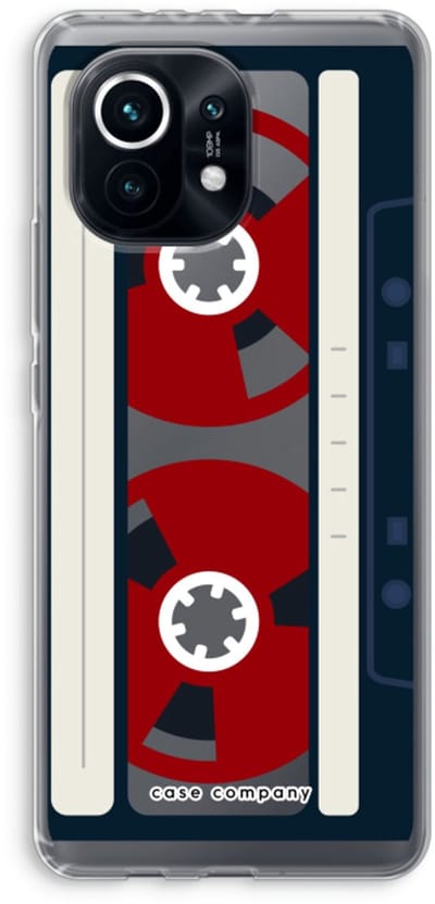 Case Company® - Hoesje geschikt voor Xiaomi Mi 11 hoesje - Here's your tape - Soft Cover Telefoonhoesje - Bescherming aan alle Kanten en Schermrand