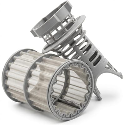 Dailygoods- Microfilter Vervanging voor Bosch/Siemens - Fijnmazige/Grofmazige Zeef - Geschikt voor iQ300/Logixx - Effectieve Reparatie - Compatibel met Neff/Constructa - Vaatwasserfilter